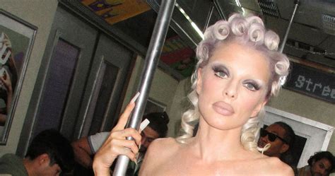 Julia Fox Poses Nude On The Subway For M A Cs Campaign