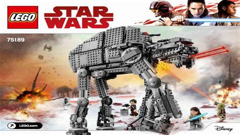 LEGO Star Wars FIRST ORDER HEAVY ASSAULT WALKER 75189 Лего Звездные ...