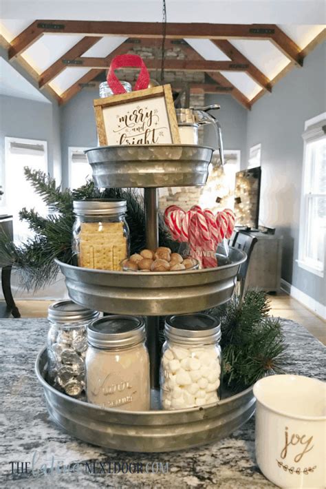 DIY Christmas Hot Cocoa Bar Ideas Lady Decluttered