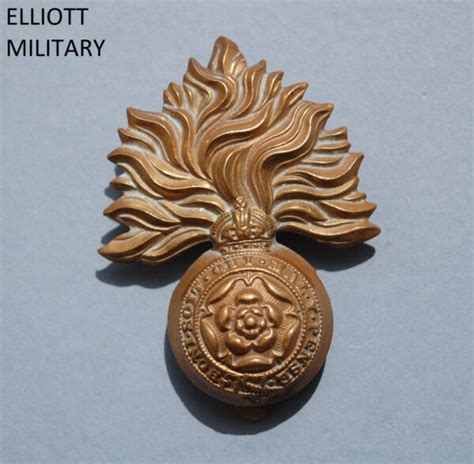 Royal Fusiliers Cap Badge - Elliott Military