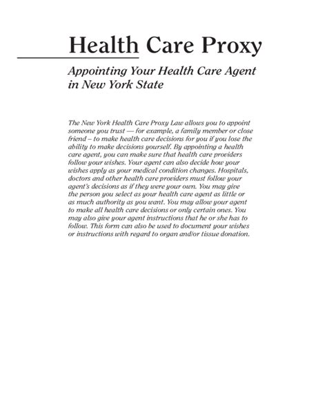 2025 Medical Proxy Form Fillable Printable Pdf And Forms Handypdf