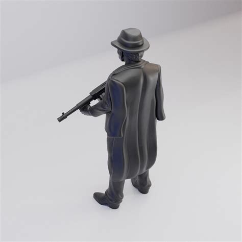 Hot Goblin ギャングスター ミニチュア ホットゴブリン トミーガン 1920年代