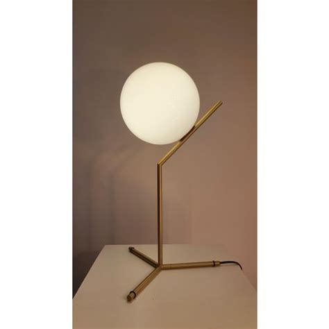 Ic T Table Lamp High Brass Franckly