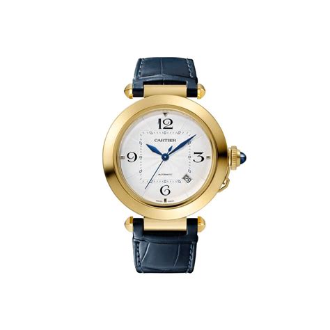 Reloj Cartier Pasha De Cartier 41mm Movimiento AutomÁtico Oro Amarillo