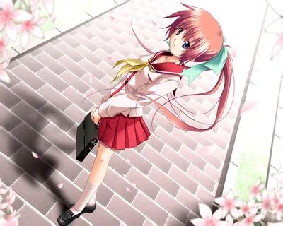 Аниме картинки школьницы - 64 фото