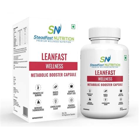 Buy Steadfast Nutrition Wellness Leanfast Metabolic Booster -60 ...