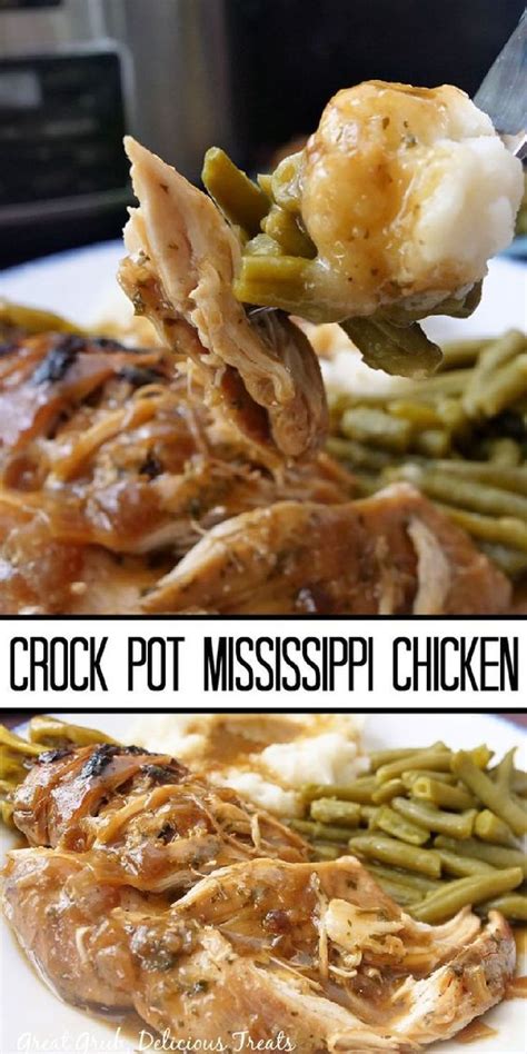 Crock Pot Mississippi Chicken Artofit