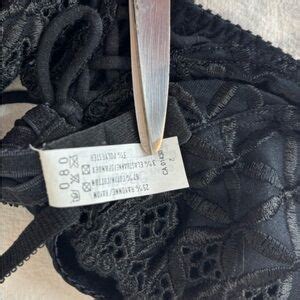 Aubade Intimates Sleepwear Vintage Aubade Black Lace Floral Lingerie Set Poshmark