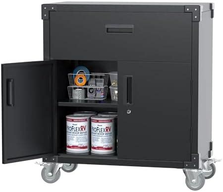 Amazon SPKAPO Garage Cabinets Mobile Garage Chest Great For Tools