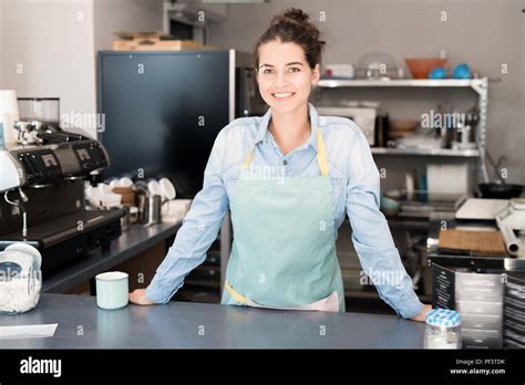 Female Small Business Owner Stock Photo Alamy