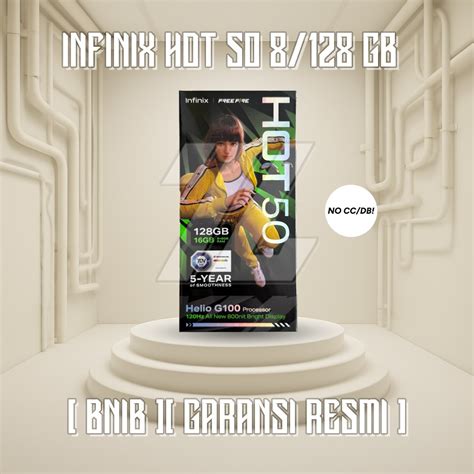 Jual Infinix Hot Gb Bnib Garansi Resmi Shopee Indonesia