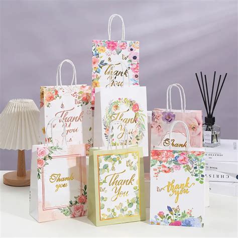 Bolsa De Papel Kraft Para Decoraci N De Boda Embalaje De