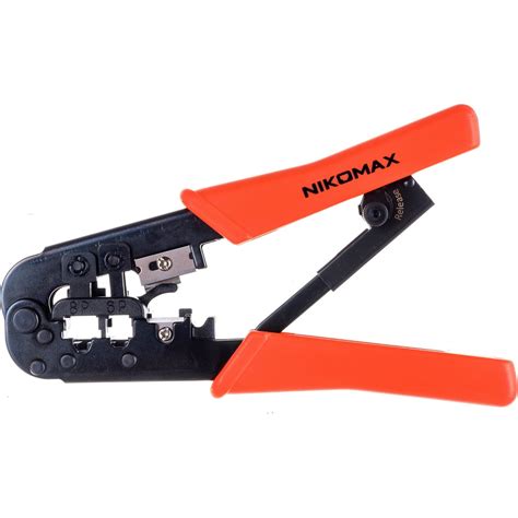 Обжимной инструмент, 2 гнезда, с храповиком NIKOMAX NMC-568R - выгодная ...