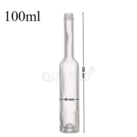 50ml 100ml Mini Spirit Glass Bottle
