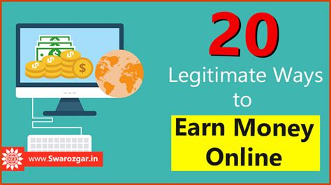 Legitimate Ways To Earn Money Online Start Making Money From Home