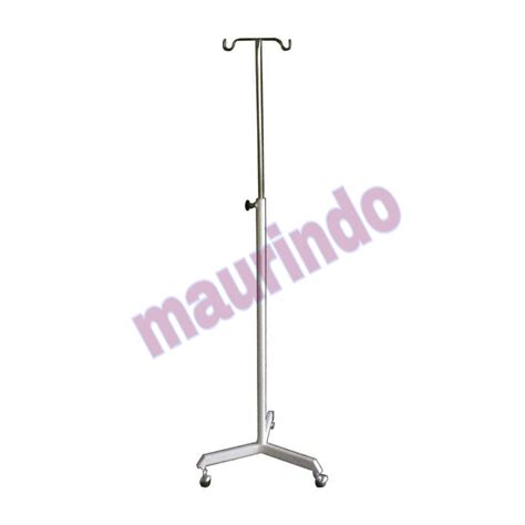 Tiang Infus Kaki Roda Standar Standard Infus Stainless Steel Lazada