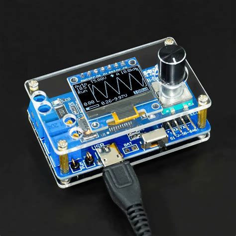 Мини осциллограф STC8K8A для сборки | AliExpress