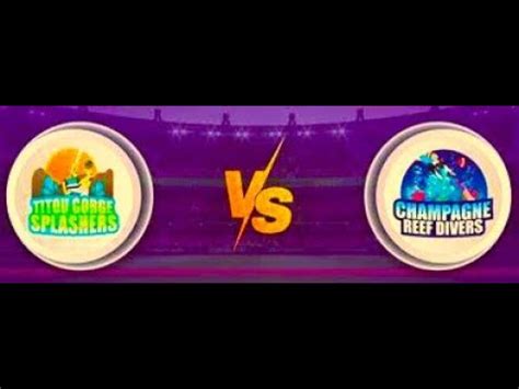 T10 Live Champagne Reef Divers Vs Titou Gorge Splashers CRD Vs TGS