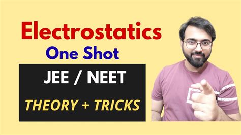 Electrostatics One Shot Revision All Concepts Covered Jee Main