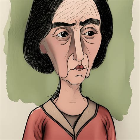 Exaggerated Female Character Graphic · Creative Fabrica