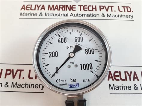 Wika En Pressure Gauge To Bar Aeliya Marine