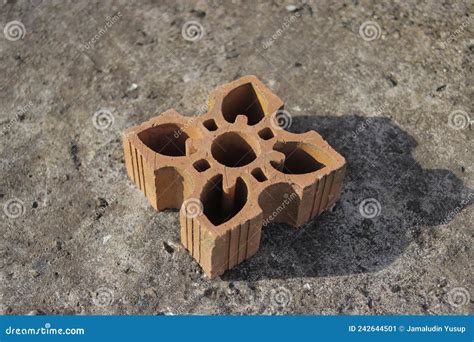 Air Bricks With Floral Holes Stock Image Image Of Paving Brickwork