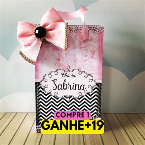 Arquivo de Corte Sacolinha Chá de Lingerie Elo