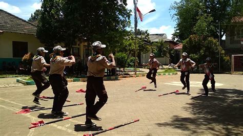 Yel Yel Tongkat Variasi Terbaik Pramuka Smpn 11 Kota Tangerang Pada