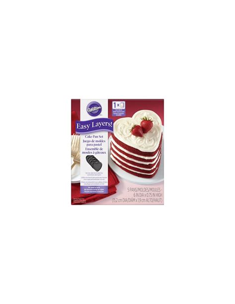 Set Moldes Para Tartas Layer Cake Coraz N Wilton Reposter A Online