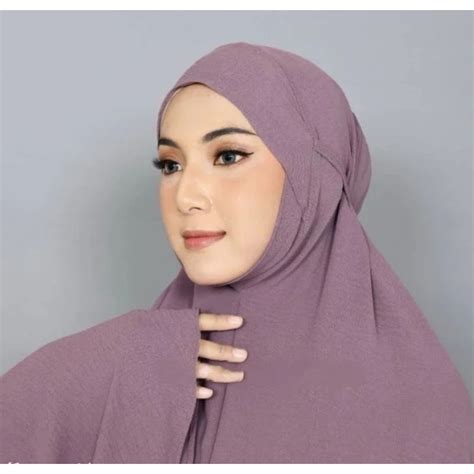 Jual KHIMAR DAGU CRINKLE AIR FLOW NON PET JUMBO SIZE XXI Shopee Indonesia