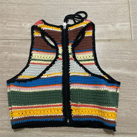 Ganni Crochet Bikini Top This Was Purchased From Depop