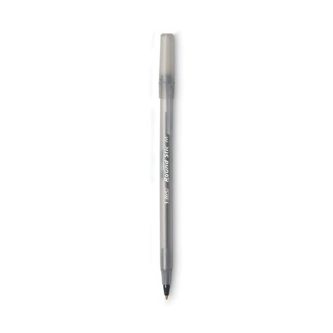 Round Stic Xtra Life Ballpoint Pen Stick Medium Mm Black Ink