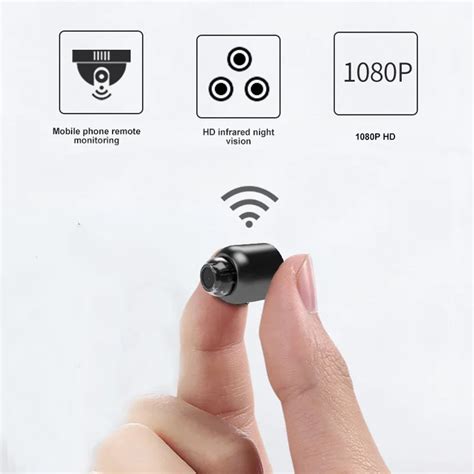 Hot Mini Camera Wireless Wifi P Surveillance Security Night Vision Motion Detect Camcorder
