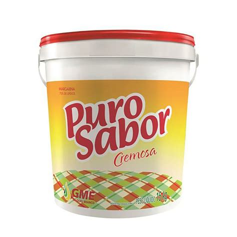 MARGARINA PURO SABOR 70 LIPÍDIOS BALDE 15KG Fortali Distribuidora de