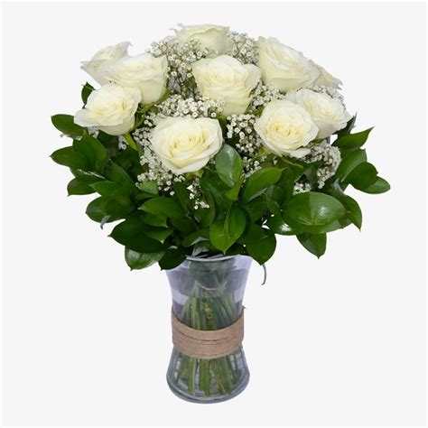 Lovely White Rose Bouquet Flower Bouquets Halaplantsae