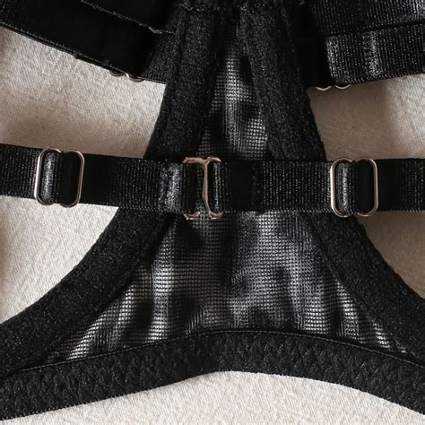 Ruiyi Leopard Lingerie Sexy Lingerie Cosplay Bodysuit Dominatrix Adult Women Fetish Sexy