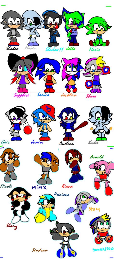 Sonic Characters As Babies