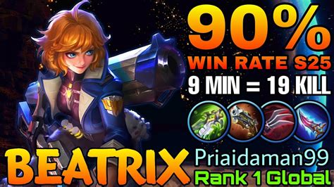 Win Rate S Beatrix Kills In Minutes Top Global Beatrix