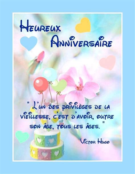 Cartes Anniversaires Citations à Imprimer Balades Comtoises Carte