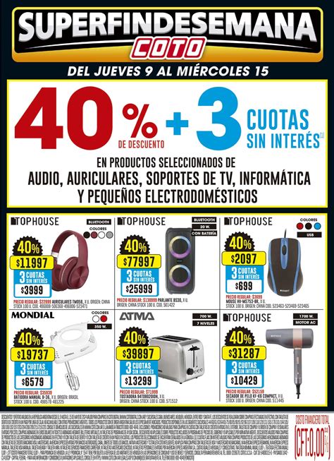 Ofertas Coto Super Fin De Semana Del Al De Mayo Cazaofertas