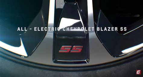 Chevy Teases Its First Performance Electric Vehicle The 2024 Blazer EV