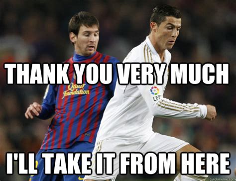 Ronaldo Better Than Messi Meme