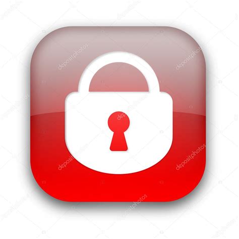 closed lock button stock photo  grublee