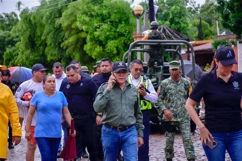 Acuden En Auxilio De El Quelite Y Sus Alrededores Afectados Por Lluvias