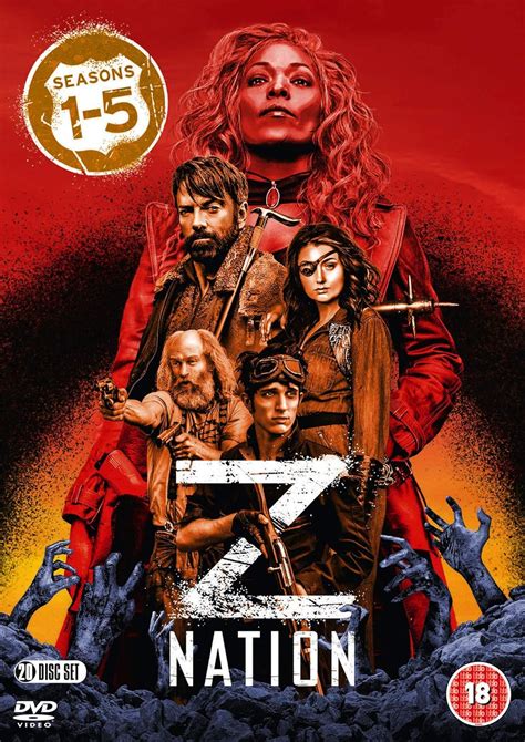 Amazon Z Nation Season 1 2 3 4 5 Box Set DVD Movies TV