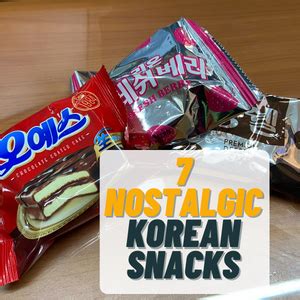 Nostalgic Korean Snacks To Try