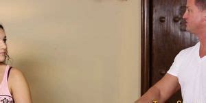 Jizzy Babe Bangs Masseur Tnaflix