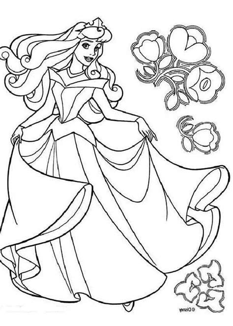 Printable Aurora Disney Princess Coloring Pages Kidsworksheetfun