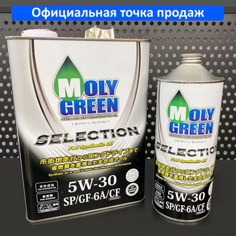Масло моторное MolyGreen 5W-30 Синтетическое - купить в интернет ...