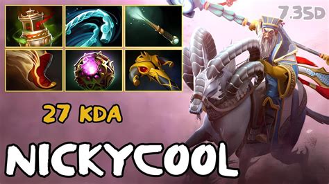 Pos 2 Keeper Of The Light 27 KDA NickyCool 7 35d Immortal Dota